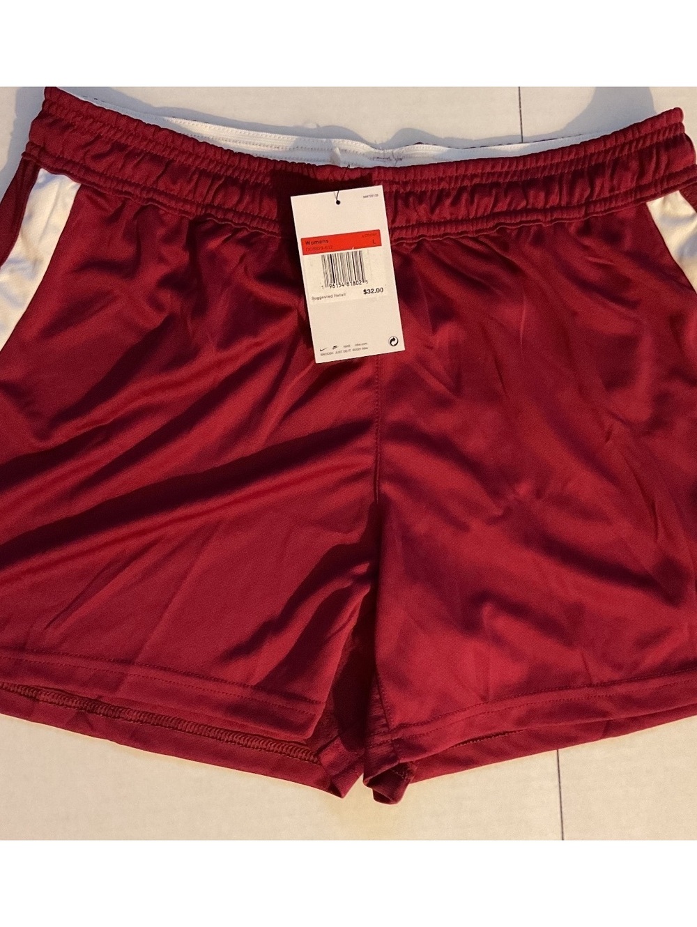 NWT New Nike Stock Elite Lacrosse Shorts Women's - Large